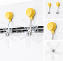 Adjustable AC Wind Flow Deflector