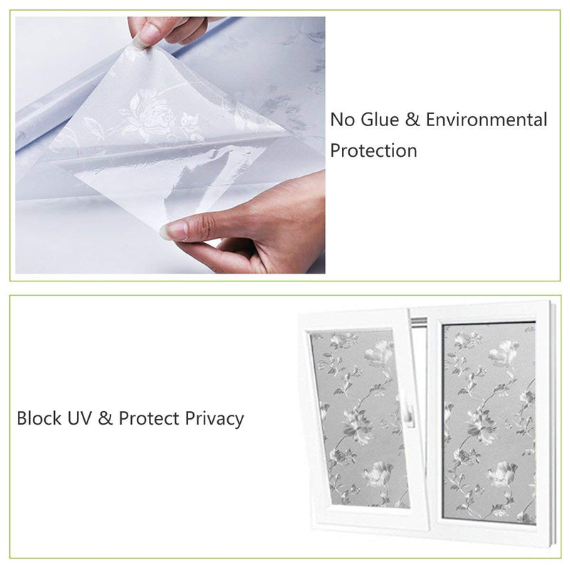 Privacy Glass Film Decorative Sticker