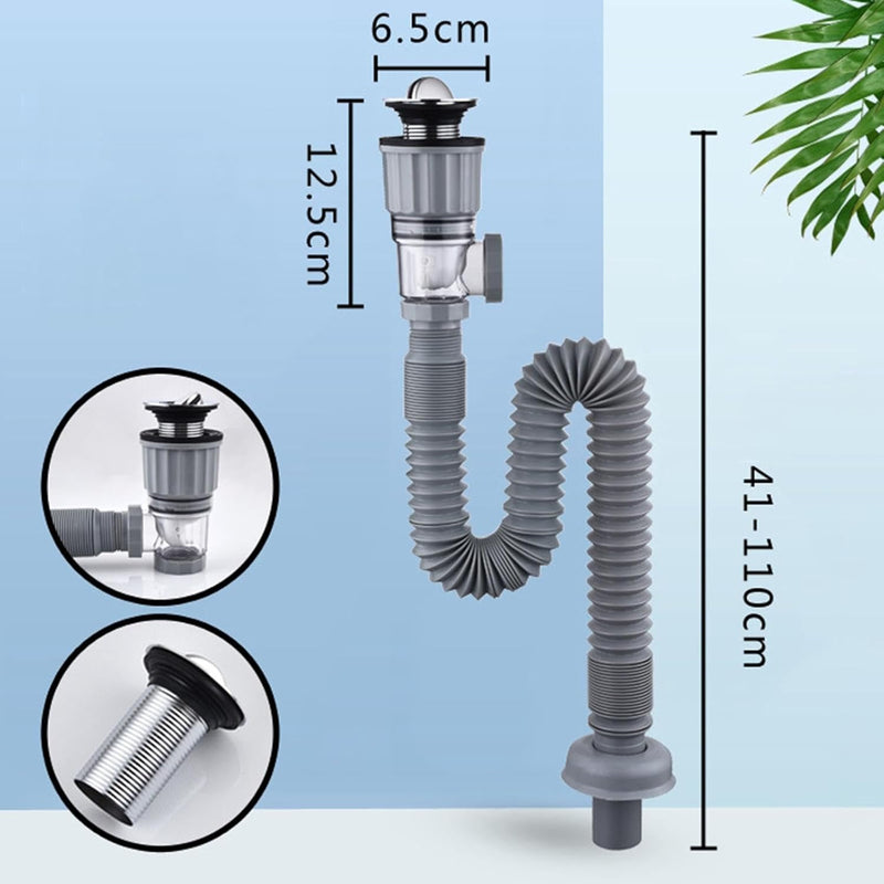 Universal Expandable Sink Drain Set