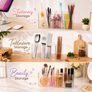 Clear Desk Organizer Box