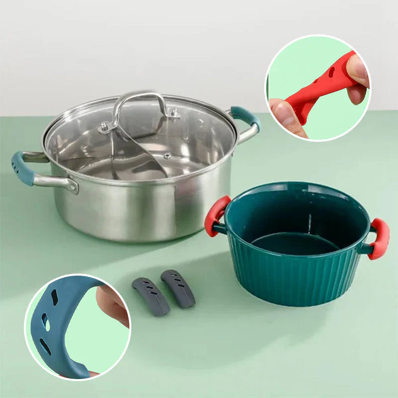 Anti-Slip Hot Utensils Handle Cover