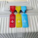 Happy Flight Luggage Identifier Tag