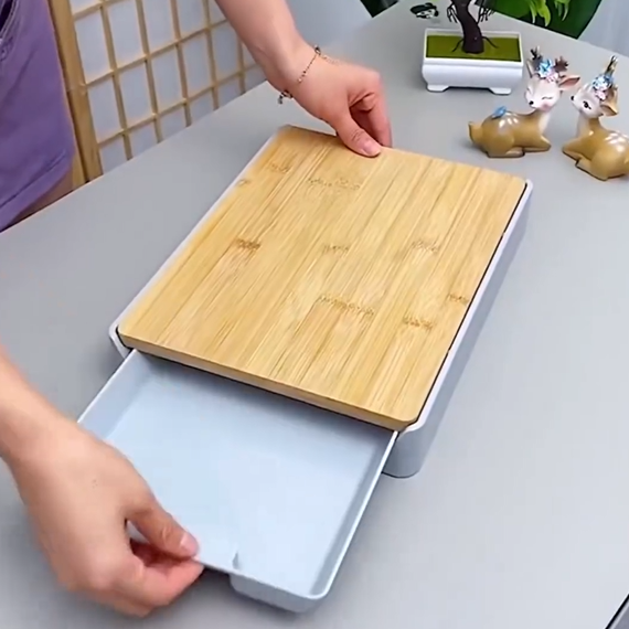 Pull-out Drawer Chopping Board