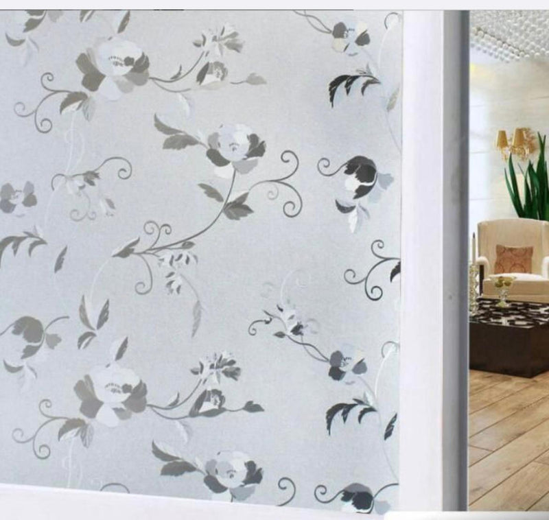 Privacy Glass Film Decorative Sticker