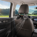 Double Head Backseat Cooling Car Fan