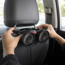 Double Head Backseat Cooling Car Fan