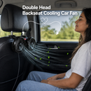 Double Head Backseat Cooling Car Fan
