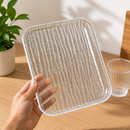 Premium Textured Glass Tray