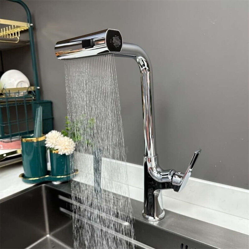 New 3 in 1 Waterfall Kitchen Faucet Extension