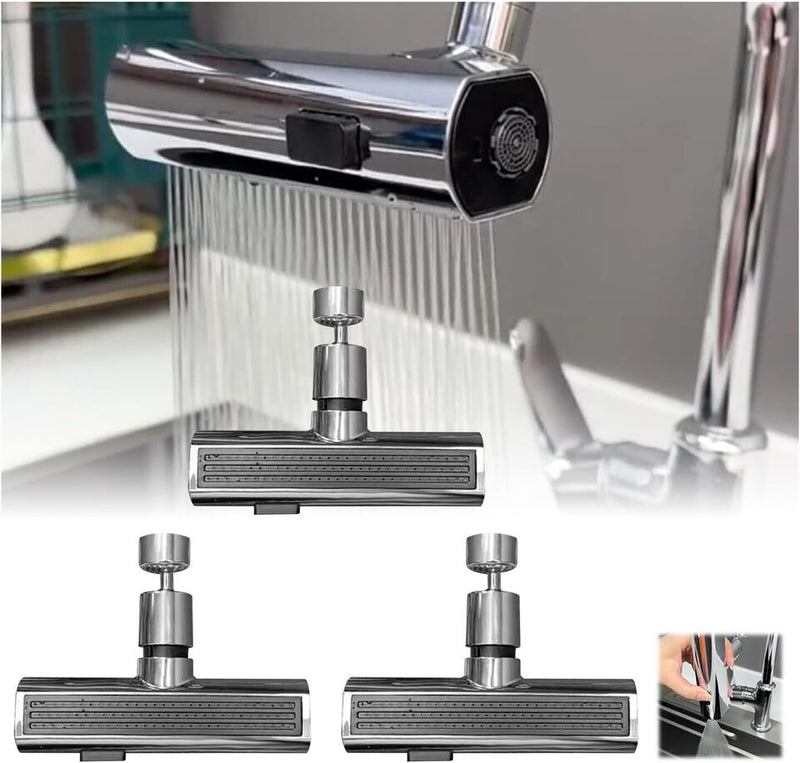 New 3 in 1 Waterfall Kitchen Faucet Extension